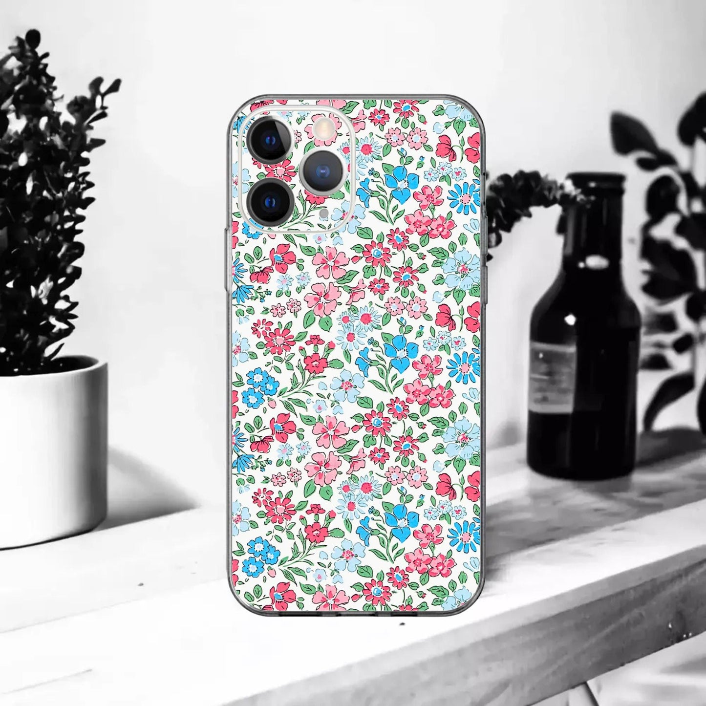Coque souple Annabella B pour iPhone 16,15, 14, 13, 12, 11, XR, X, SE, 8, 7