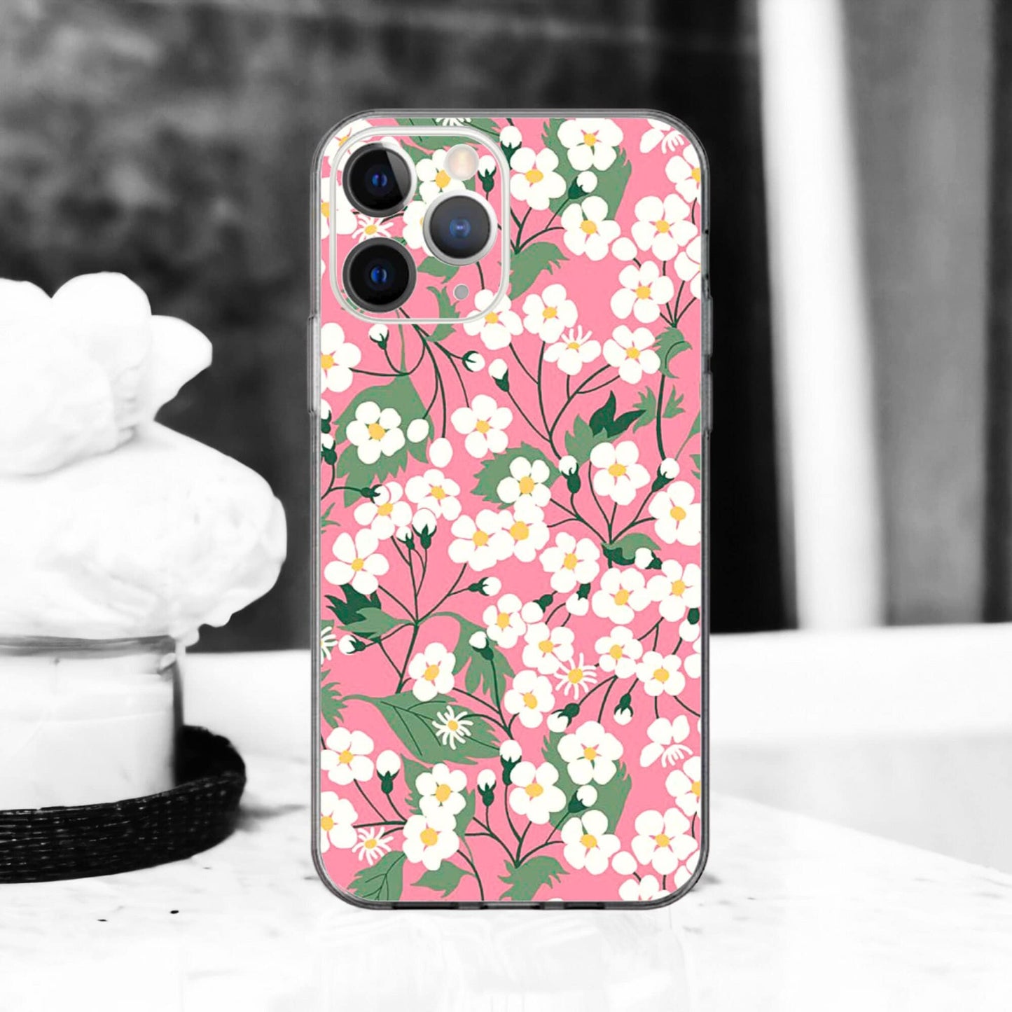 Coque Liberty Mitsi C pour iPhone 16, 15, 14, 13, 12, 11, X, XR, SE, 8, 7, 7+