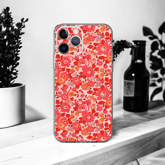 Coque souple Betsy AA pour iPhone 16, 15, 14, 13, 12, 11, X, XR, SE, 8, 7,