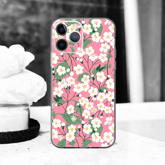 Coque Liberty Mitsi C pour iPhone 16, 15, 14, 13, 12, 11, X, XR, SE, 8, 7, 7+